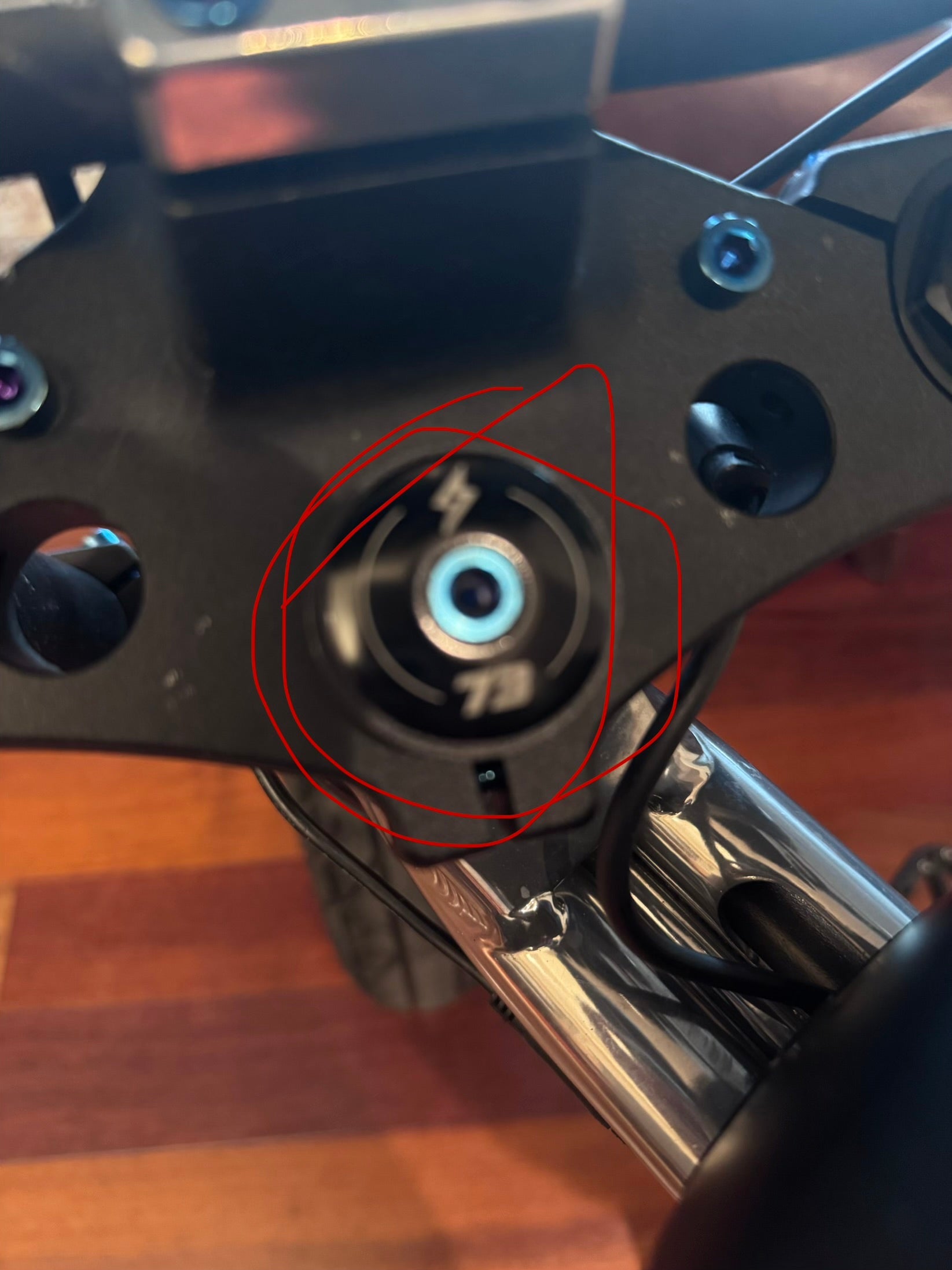 Super 73 Titanium Stem Cap Bolt