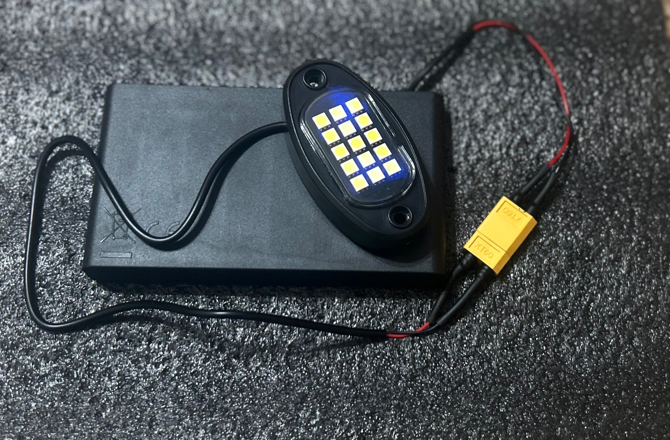 Budget battery rock light v2