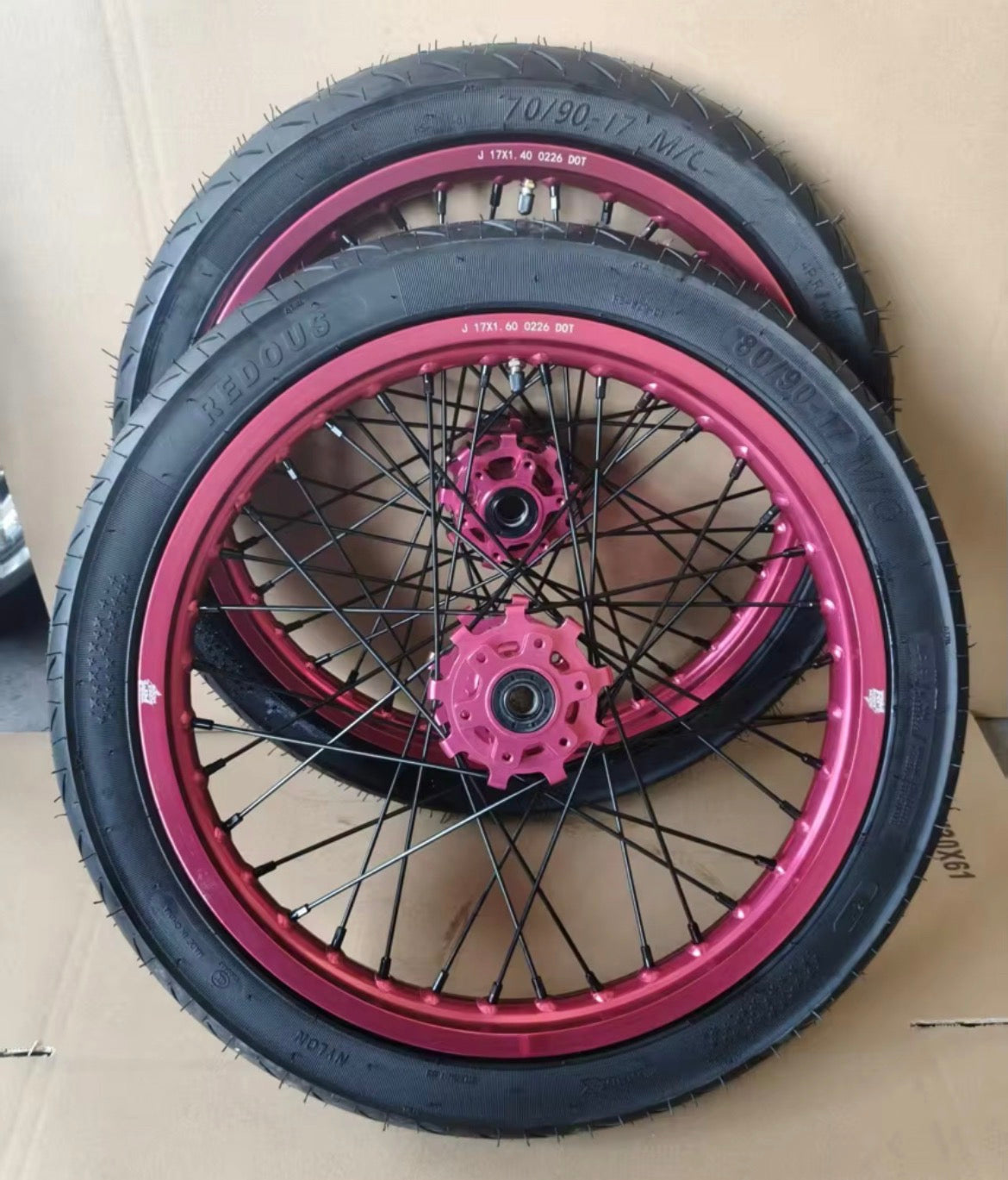 Supermoto Wheel Set For Surron LBX/E Ride Pro SS 2.0