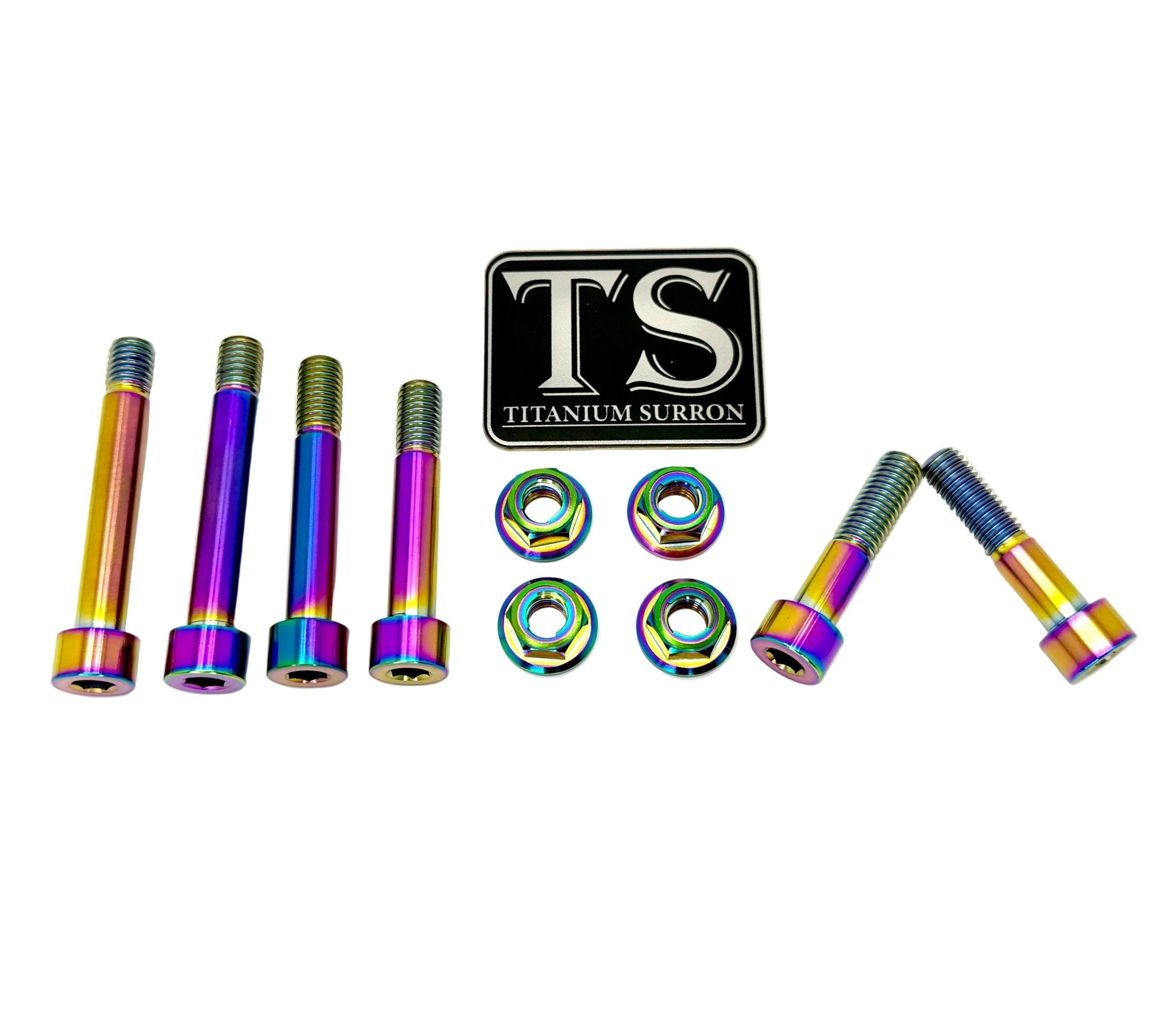 Titanium Rear Suspension/ Linkage Bolt Kit for Surron LBX & Segway X260
